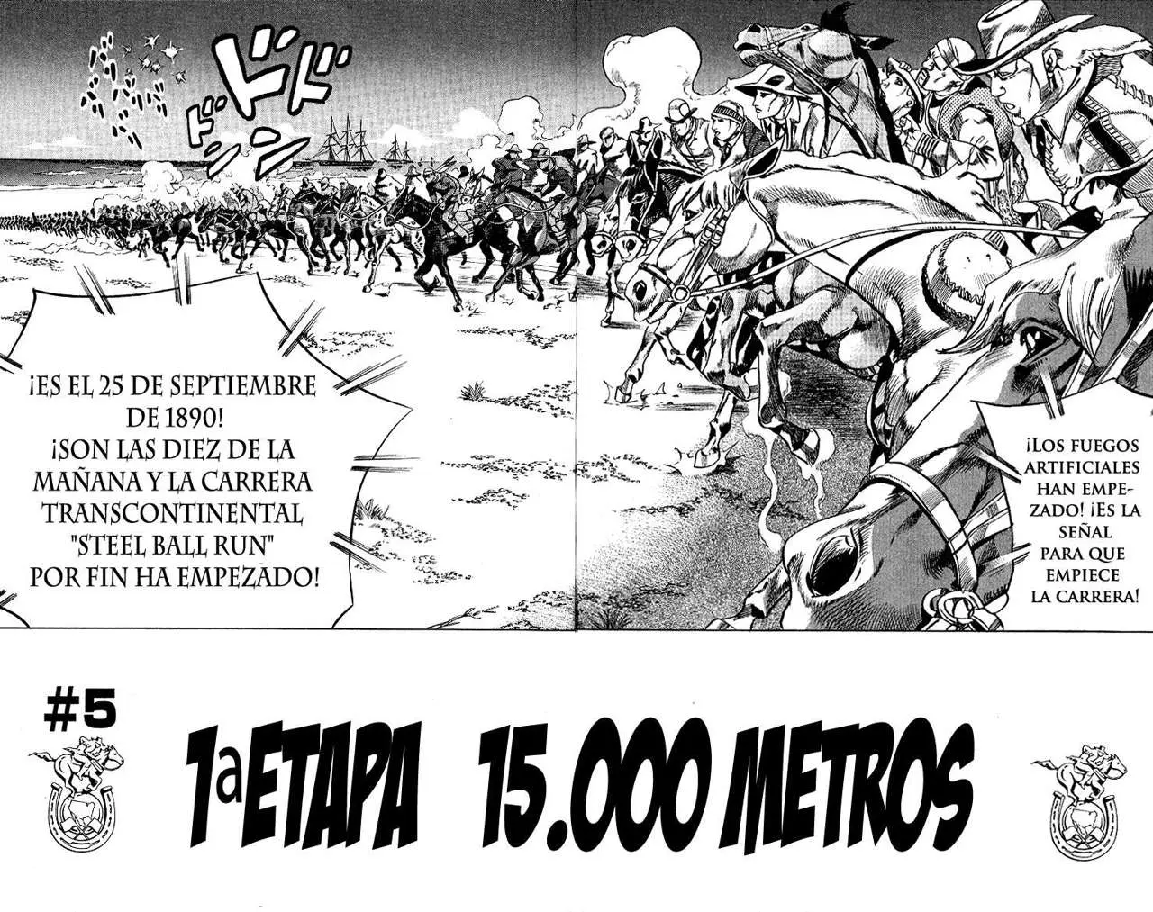 JoJo’s Bizarre Adventure – Parte 7: Steel Ball Run capítulo 5, página 3