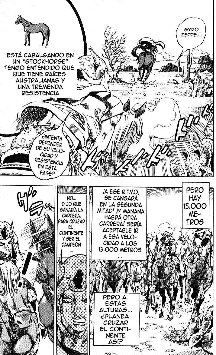 JoJo’s Bizarre Adventure – Parte 7: Steel Ball Run capítulo 5, página 9