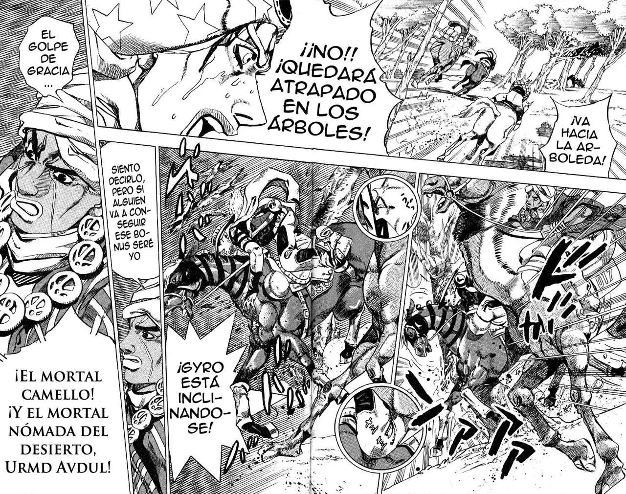 JoJo’s Bizarre Adventure – Parte 7: Steel Ball Run capítulo 5, página 18