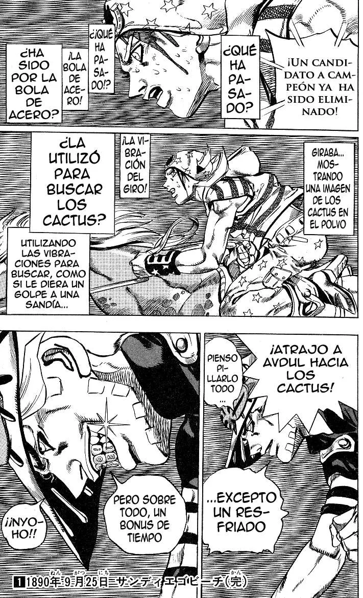 JoJo’s Bizarre Adventure – Parte 7: Steel Ball Run capítulo 5, página 25