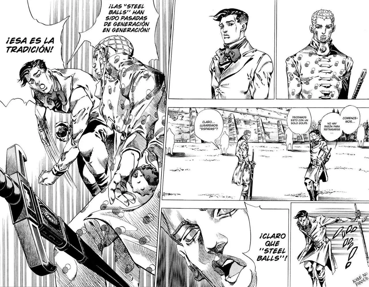 JoJo’s Bizarre Adventure – Parte 7: Steel Ball Run capítulo 51, página 15