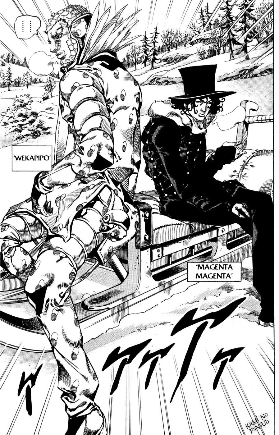 JoJo’s Bizarre Adventure – Parte 7: Steel Ball Run capítulo 51, página 21