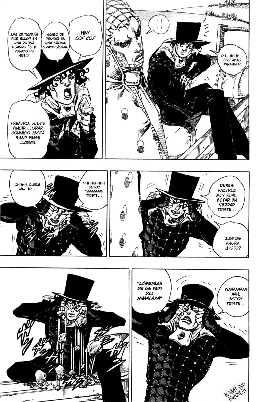 JoJo’s Bizarre Adventure – Parte 7: Steel Ball Run capítulo 51, página 23