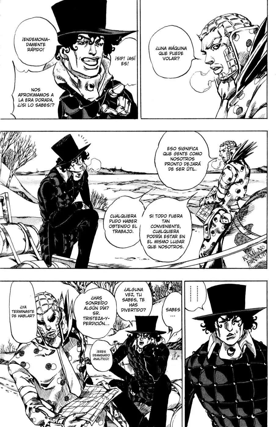 JoJo’s Bizarre Adventure – Parte 7: Steel Ball Run capítulo 51, página 25