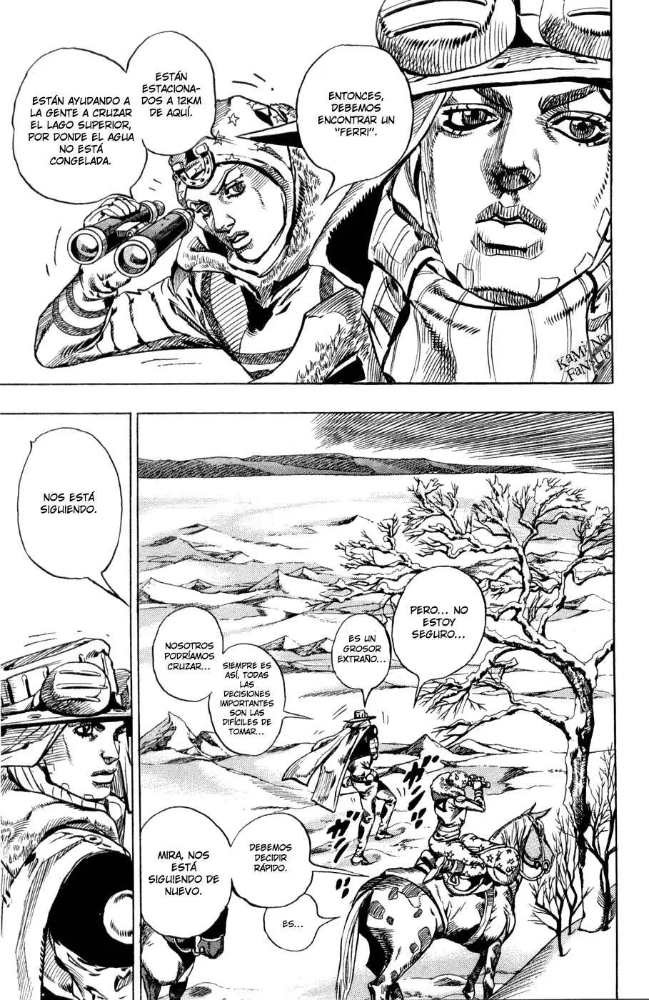 JoJo’s Bizarre Adventure – Parte 7: Steel Ball Run capítulo 51, página 30