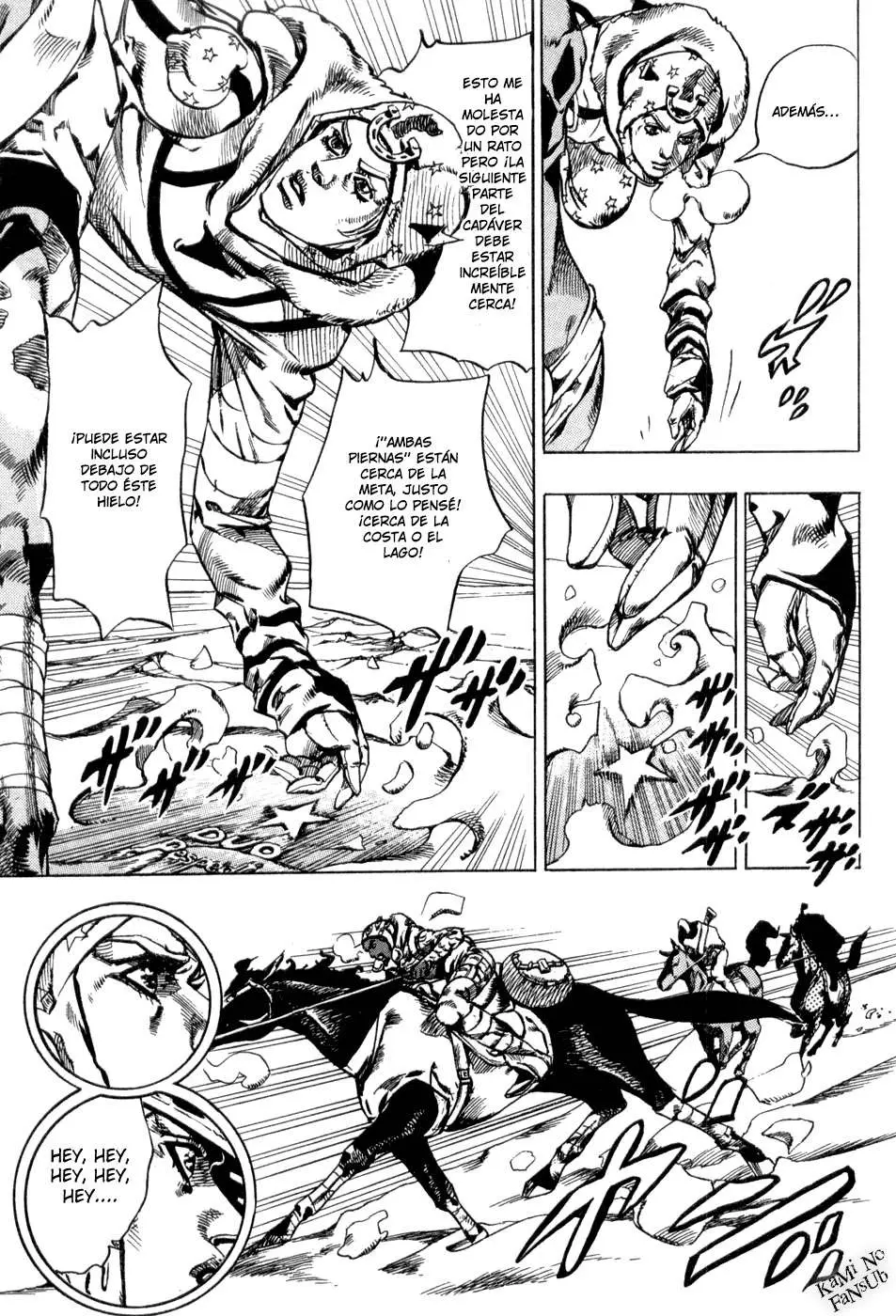 JoJo’s Bizarre Adventure – Parte 7: Steel Ball Run capítulo 51, página 34