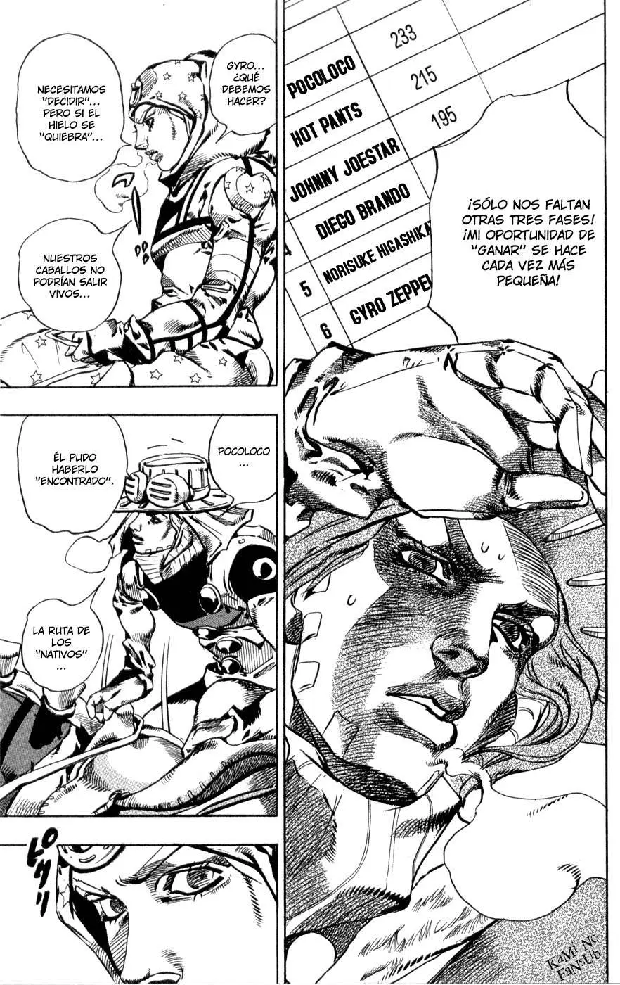 JoJo’s Bizarre Adventure – Parte 7: Steel Ball Run capítulo 51, página 36