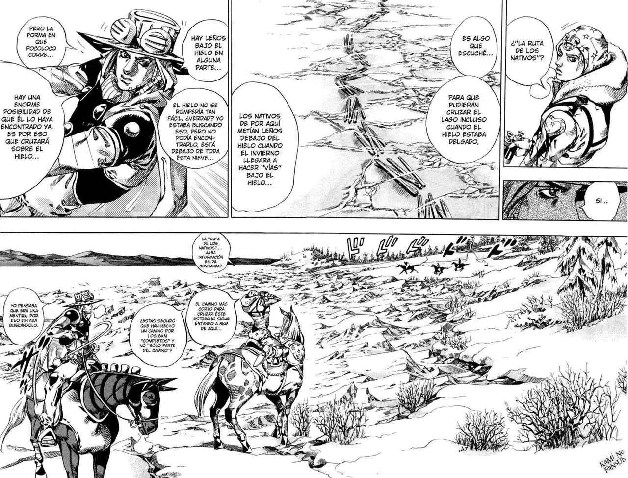 JoJo’s Bizarre Adventure – Parte 7: Steel Ball Run capítulo 51, página 37