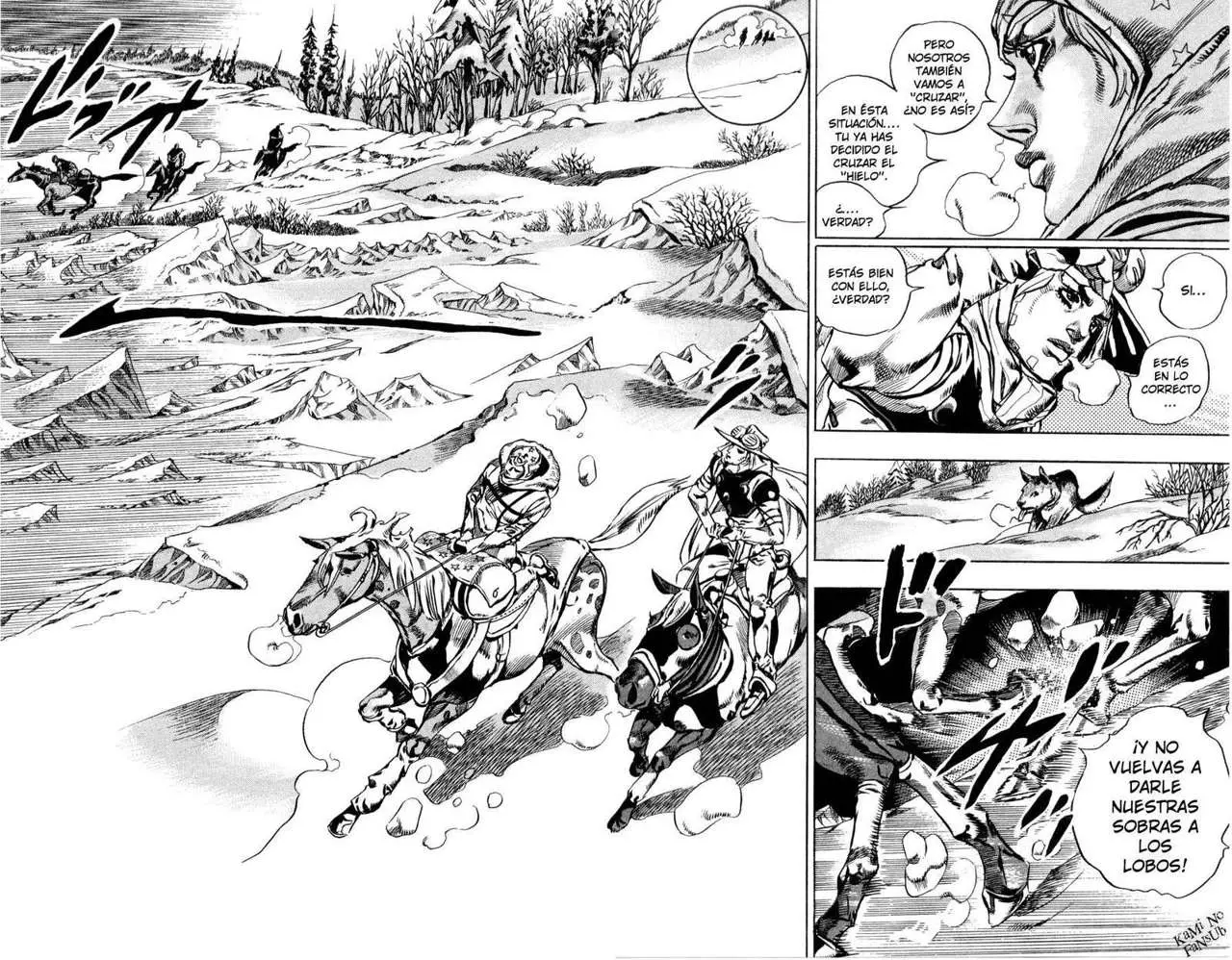 JoJo’s Bizarre Adventure – Parte 7: Steel Ball Run capítulo 51, página 38