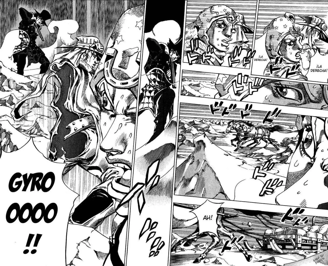 JoJo’s Bizarre Adventure – Parte 7: Steel Ball Run capítulo 52, página 17