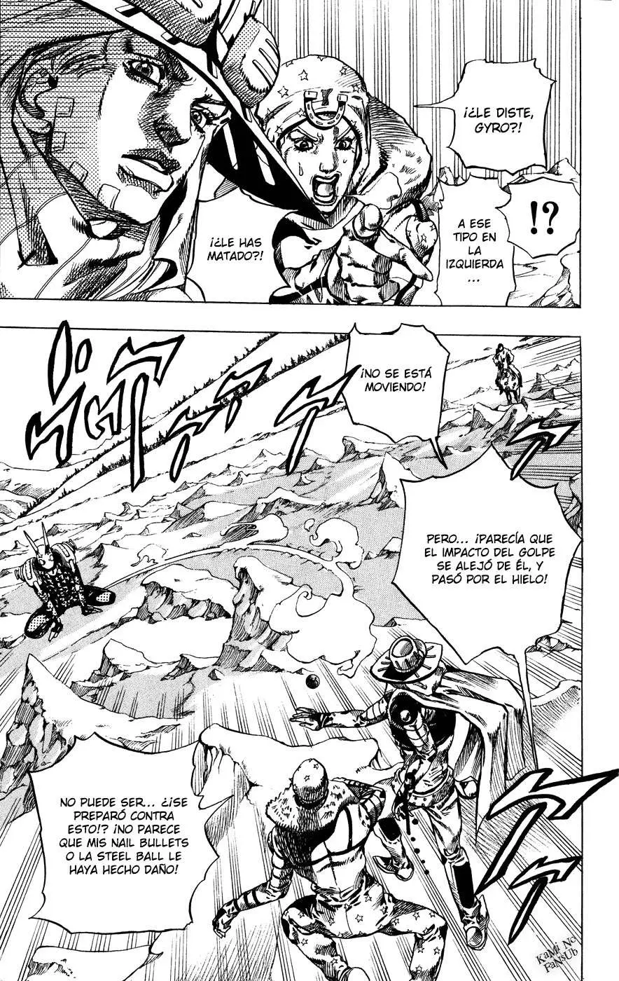 JoJo’s Bizarre Adventure – Parte 7: Steel Ball Run capítulo 52, página 25