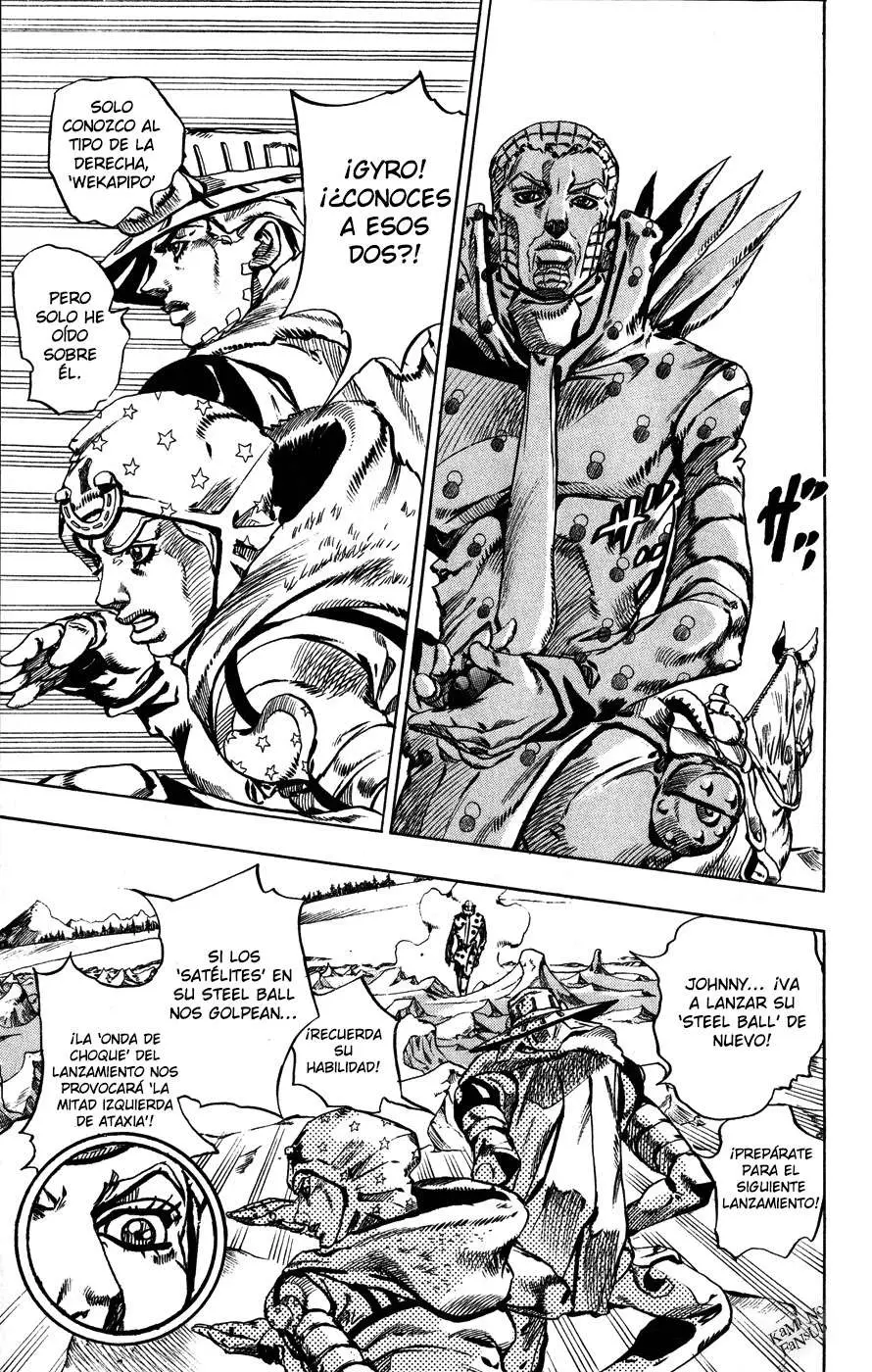 JoJo’s Bizarre Adventure – Parte 7: Steel Ball Run capítulo 52, página 27