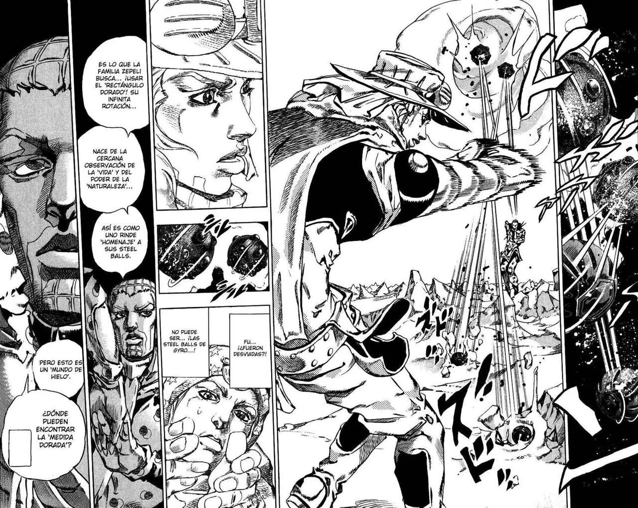 JoJo’s Bizarre Adventure – Parte 7: Steel Ball Run capítulo 52, página 36