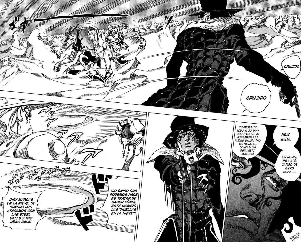 JoJo’s Bizarre Adventure – Parte 7: Steel Ball Run capítulo 53, página 19