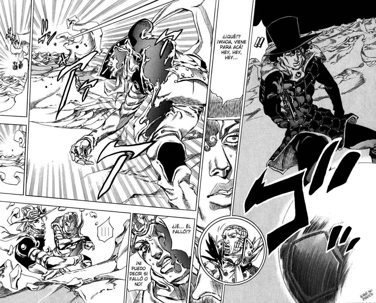 JoJo’s Bizarre Adventure – Parte 7: Steel Ball Run capítulo 53, página 21