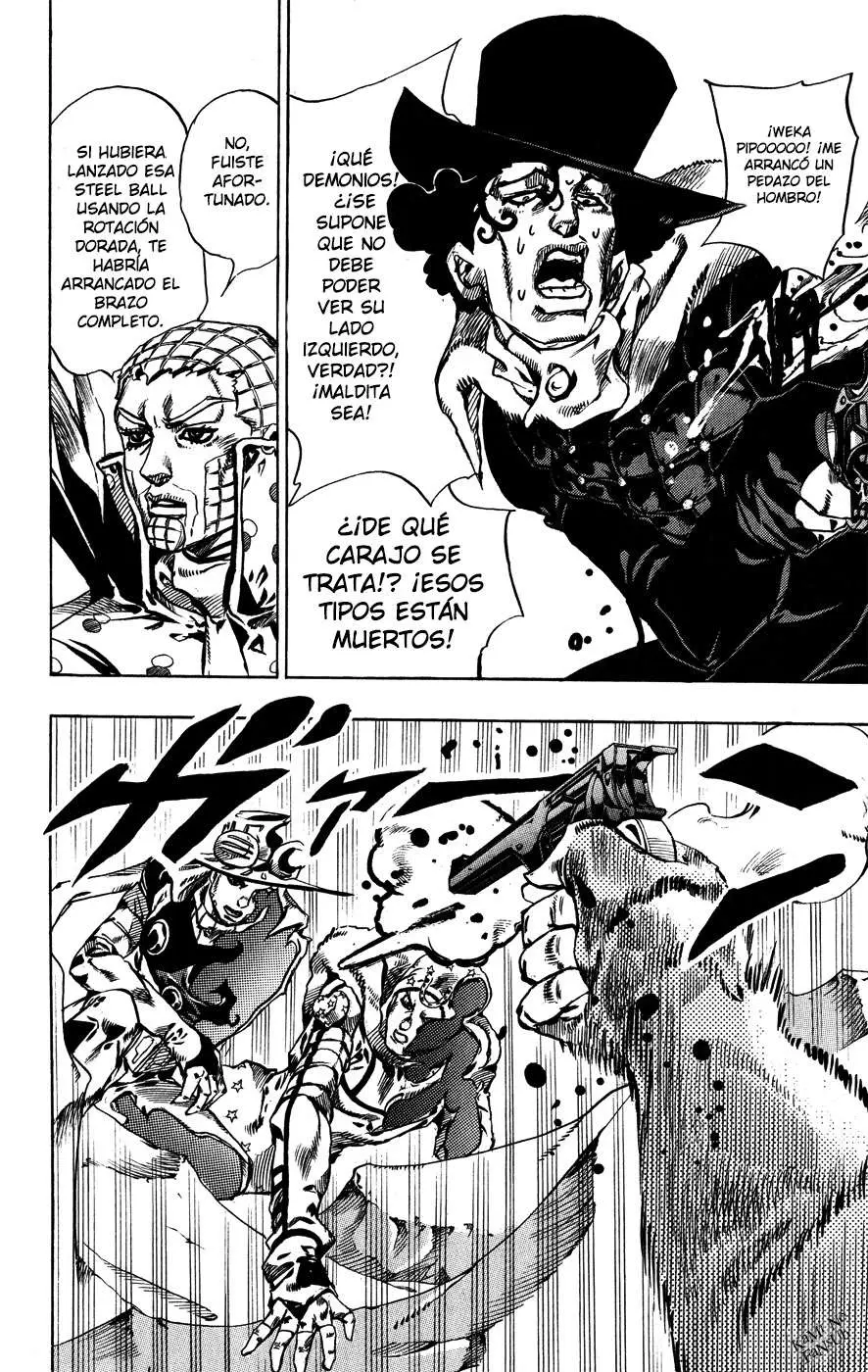 JoJo’s Bizarre Adventure – Parte 7: Steel Ball Run capítulo 53, página 24