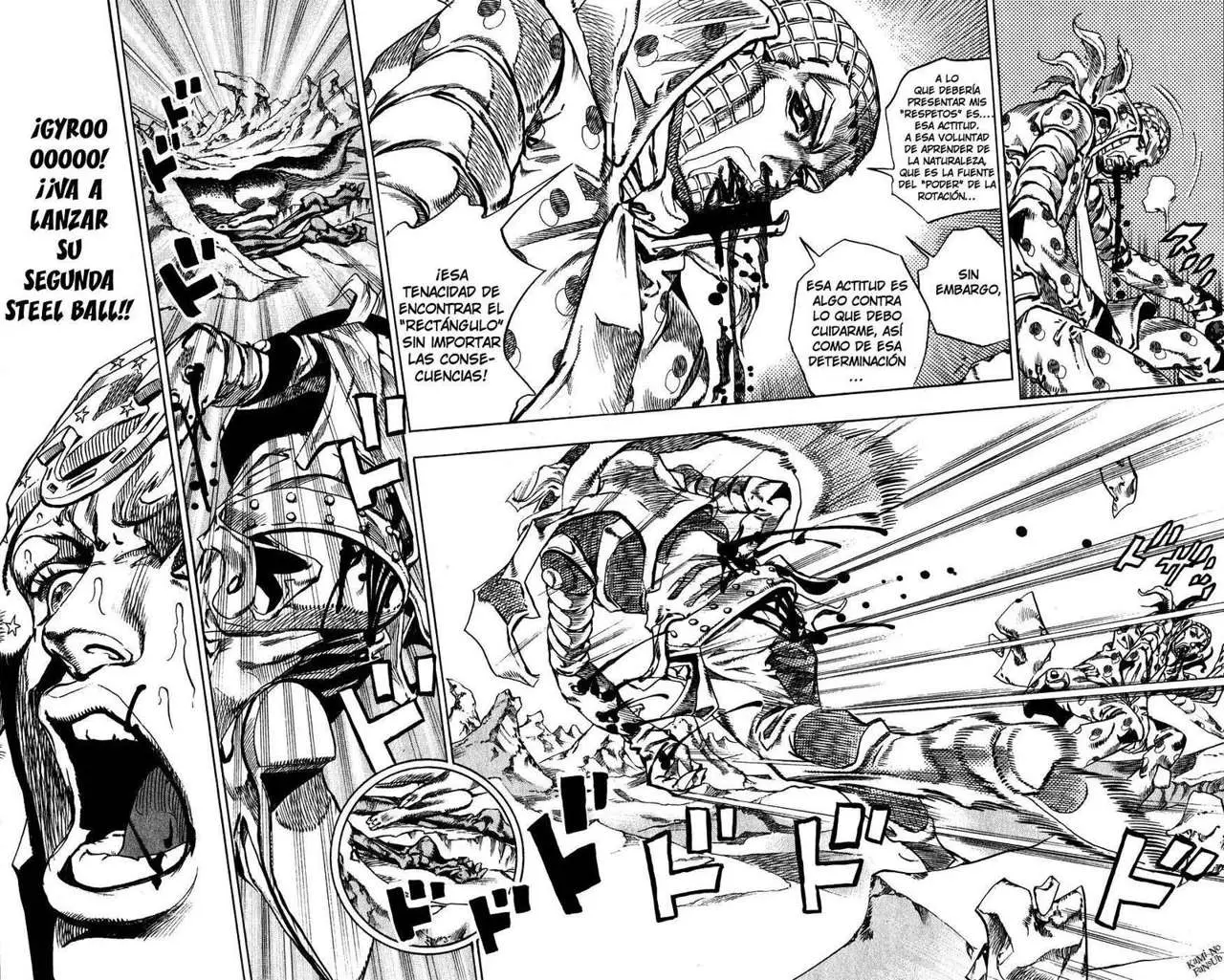 JoJo’s Bizarre Adventure – Parte 7: Steel Ball Run capítulo 54, página 17
