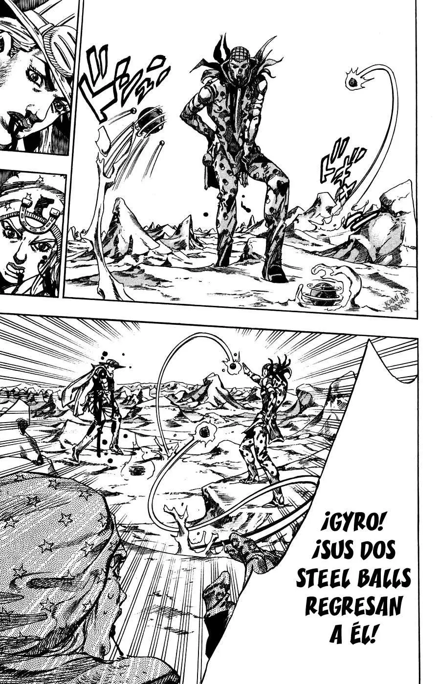JoJo’s Bizarre Adventure – Parte 7: Steel Ball Run capítulo 54, página 21