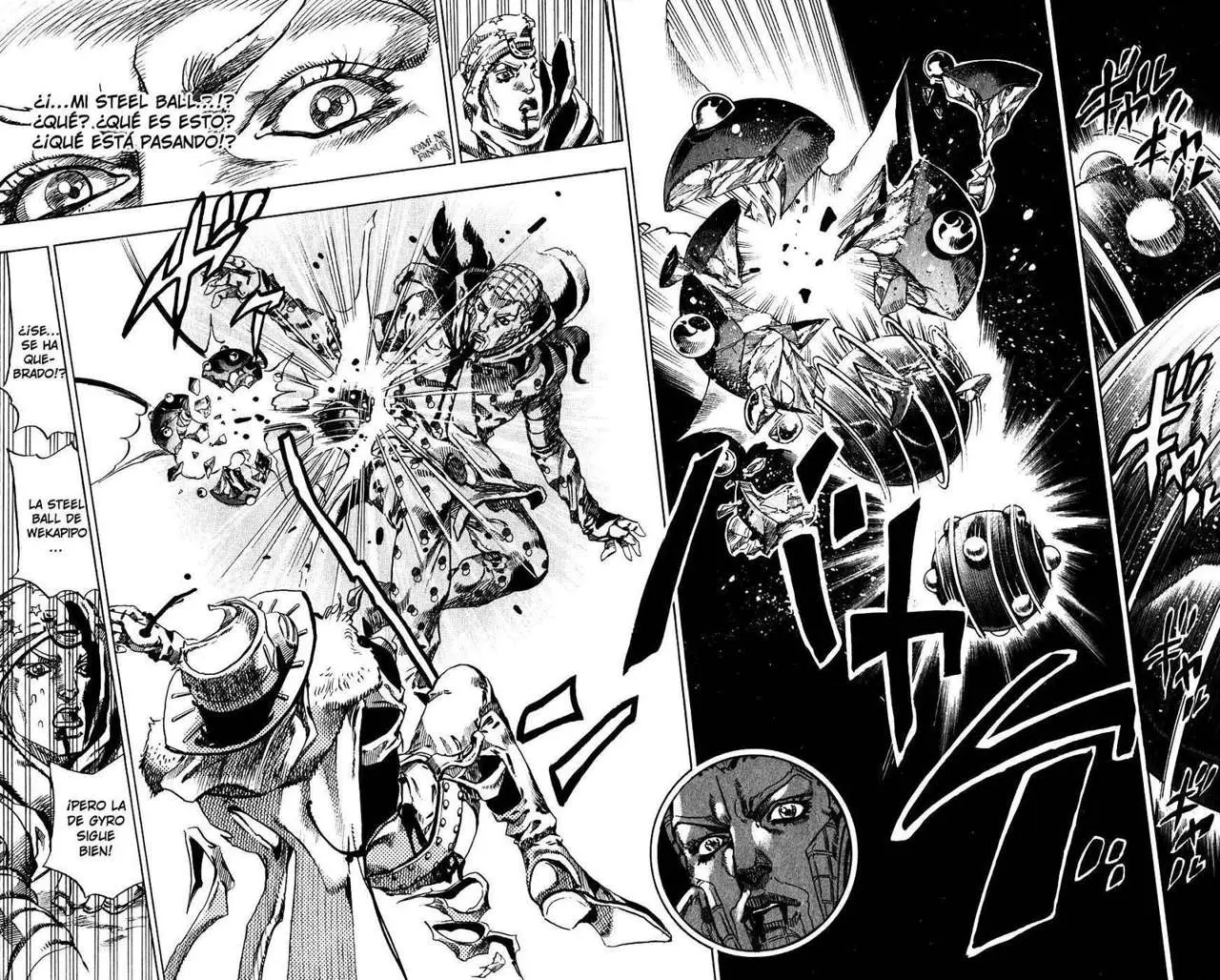 JoJo’s Bizarre Adventure – Parte 7: Steel Ball Run capítulo 54, página 28