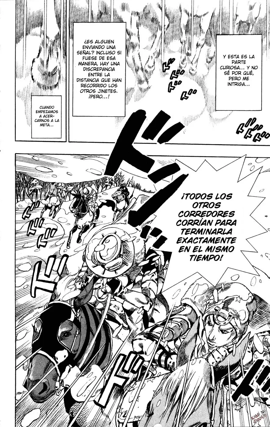 JoJo’s Bizarre Adventure – Parte 7: Steel Ball Run capítulo 55, página 10