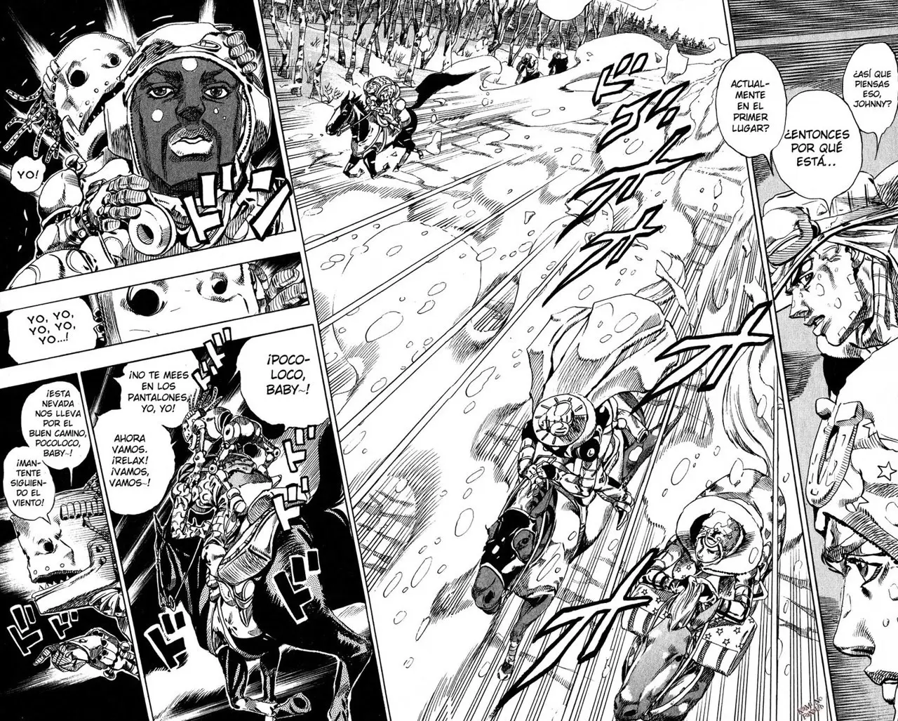 JoJo’s Bizarre Adventure – Parte 7: Steel Ball Run capítulo 55, página 12