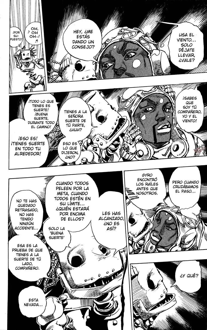 JoJo’s Bizarre Adventure – Parte 7: Steel Ball Run capítulo 55, página 13