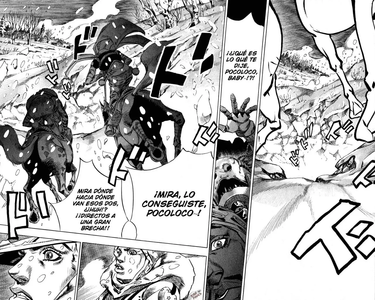 JoJo’s Bizarre Adventure – Parte 7: Steel Ball Run capítulo 55, página 16