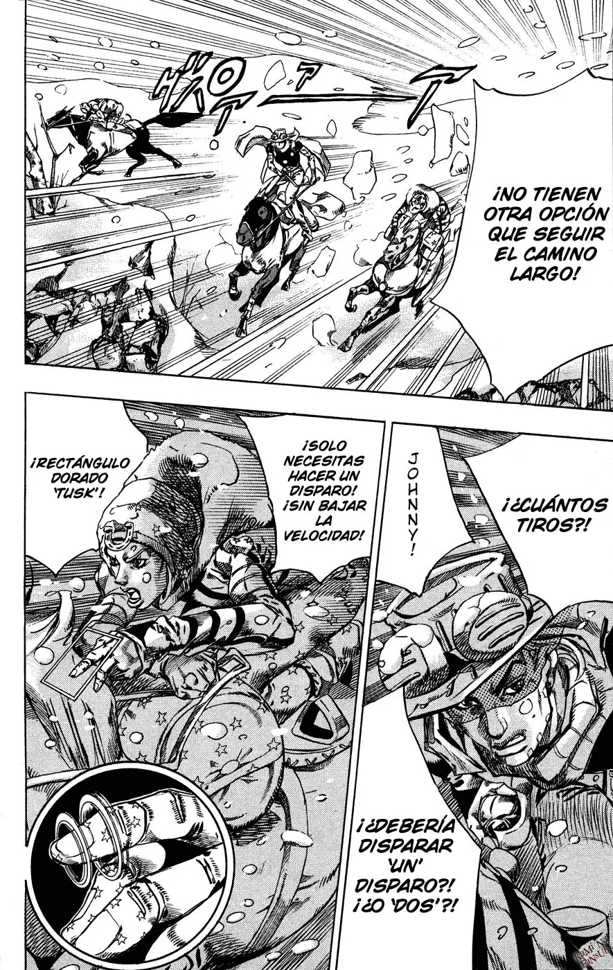 JoJo’s Bizarre Adventure – Parte 7: Steel Ball Run capítulo 55, página 17