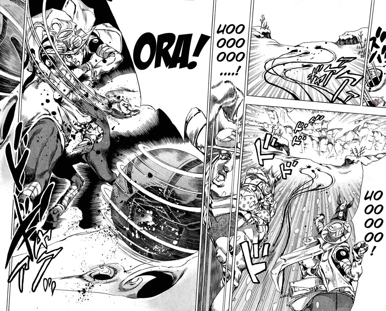 JoJo’s Bizarre Adventure – Parte 7: Steel Ball Run capítulo 55, página 19