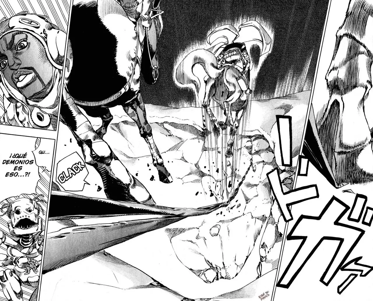 JoJo’s Bizarre Adventure – Parte 7: Steel Ball Run capítulo 55, página 22