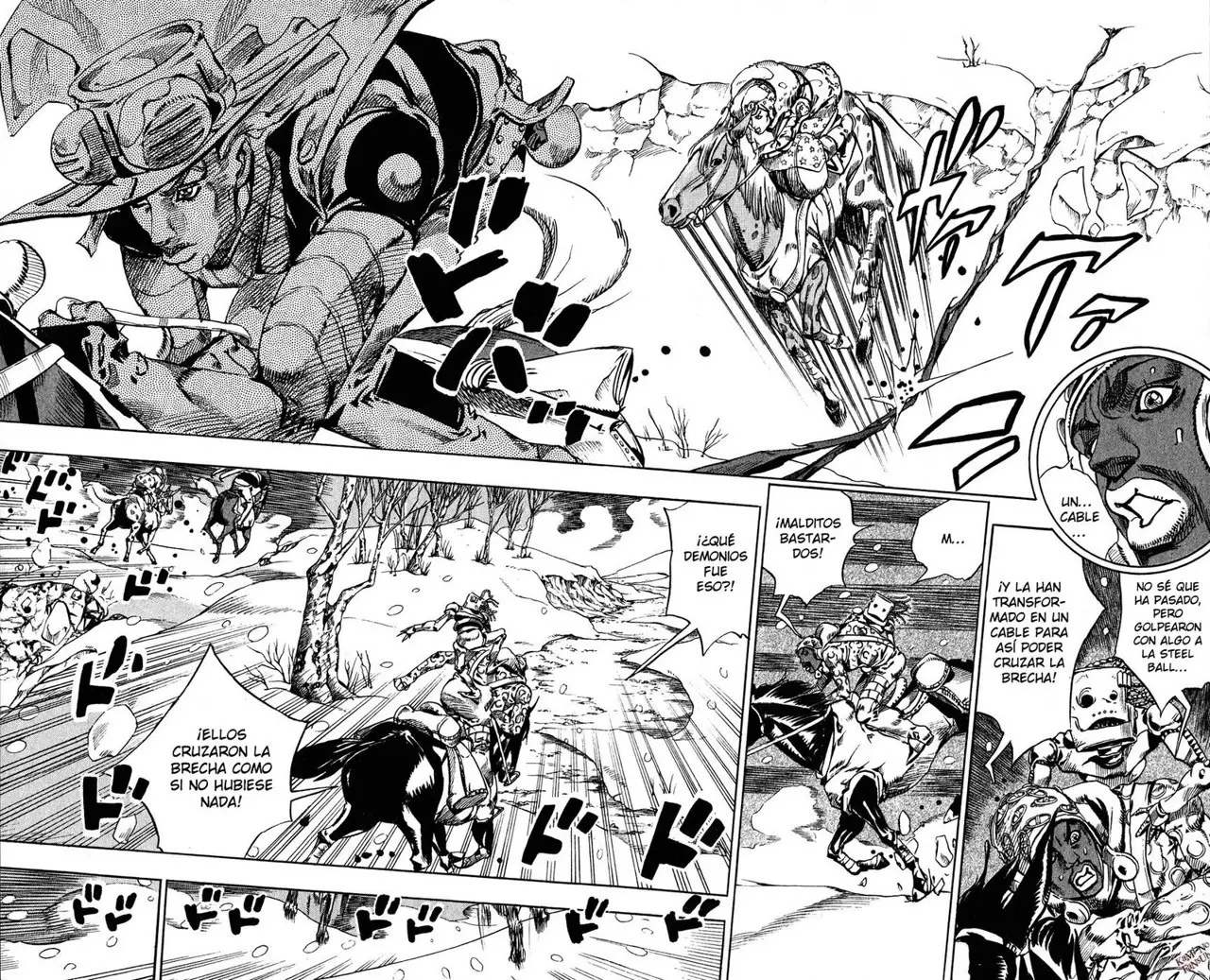 JoJo’s Bizarre Adventure – Parte 7: Steel Ball Run capítulo 55, página 23