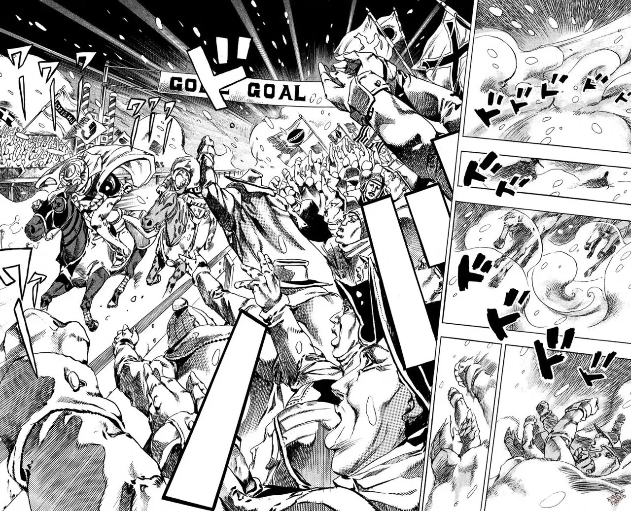 JoJo’s Bizarre Adventure – Parte 7: Steel Ball Run capítulo 55, página 24