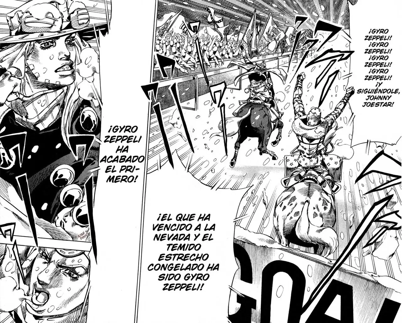 JoJo’s Bizarre Adventure – Parte 7: Steel Ball Run capítulo 55, página 25