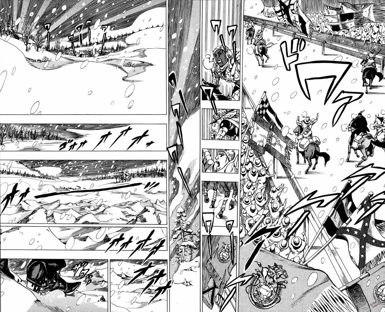 JoJo’s Bizarre Adventure – Parte 7: Steel Ball Run capítulo 55, página 26