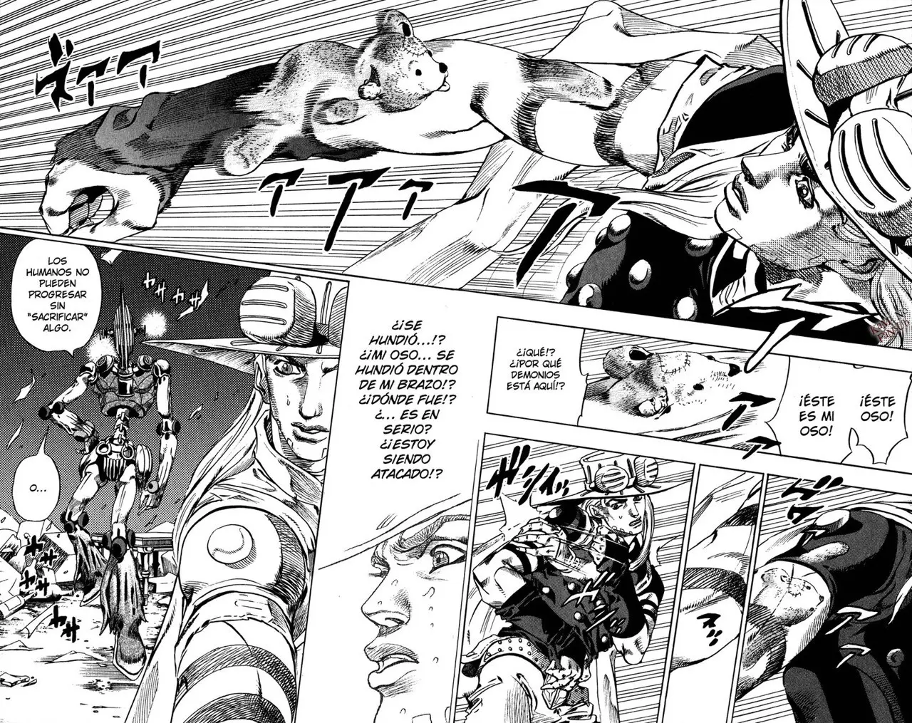 JoJo’s Bizarre Adventure – Parte 7: Steel Ball Run capítulo 57, página 8