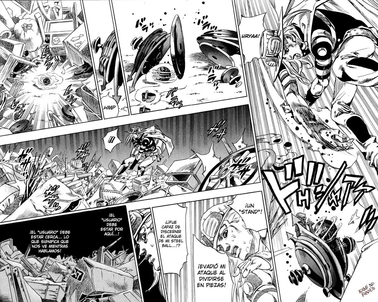 JoJo’s Bizarre Adventure – Parte 7: Steel Ball Run capítulo 57, página 11