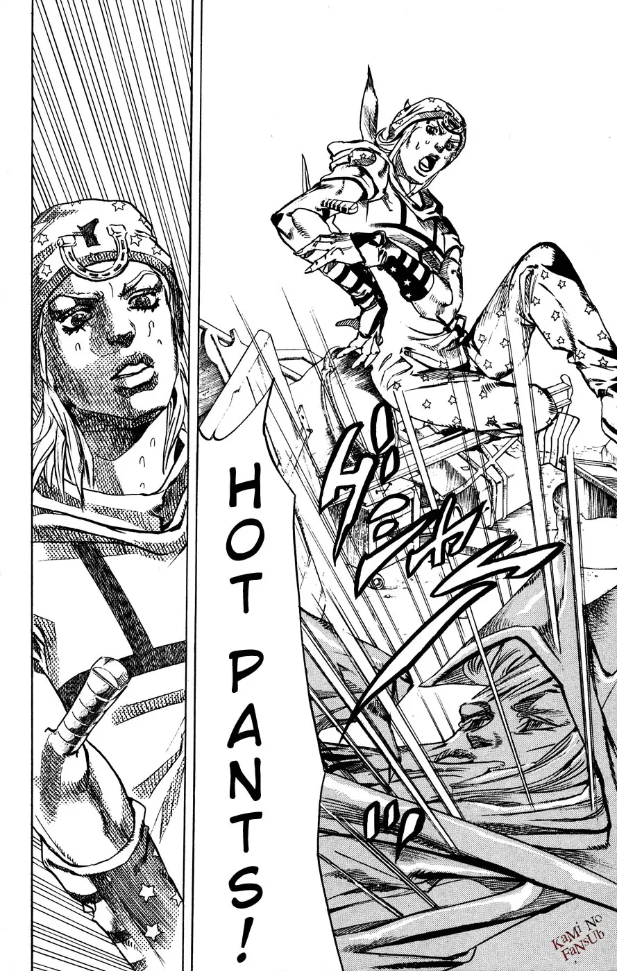 JoJo’s Bizarre Adventure – Parte 7: Steel Ball Run capítulo 57, página 21