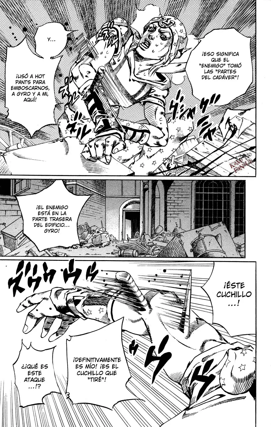 JoJo’s Bizarre Adventure – Parte 7: Steel Ball Run capítulo 57, página 22