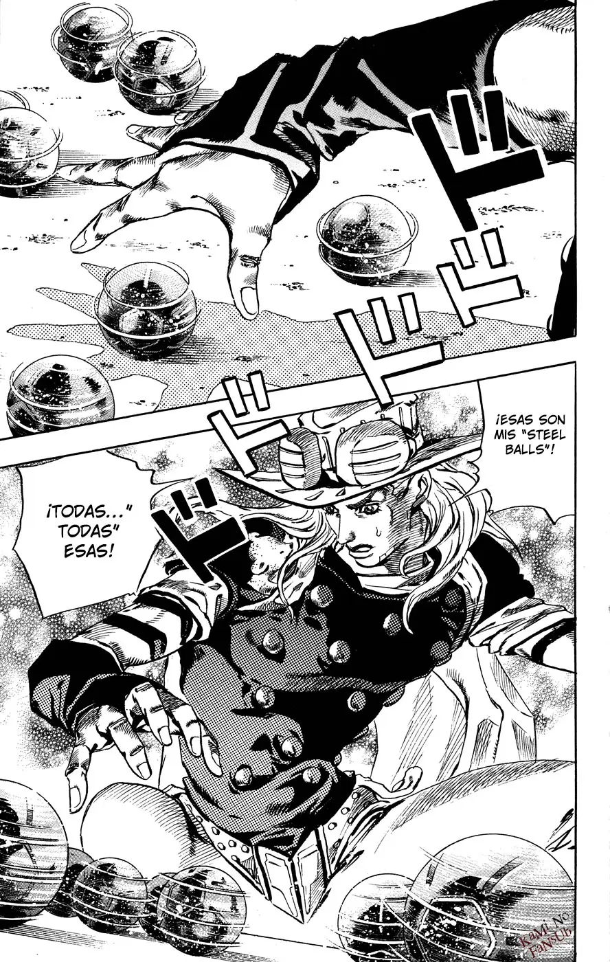 JoJo’s Bizarre Adventure – Parte 7: Steel Ball Run capítulo 57, página 28