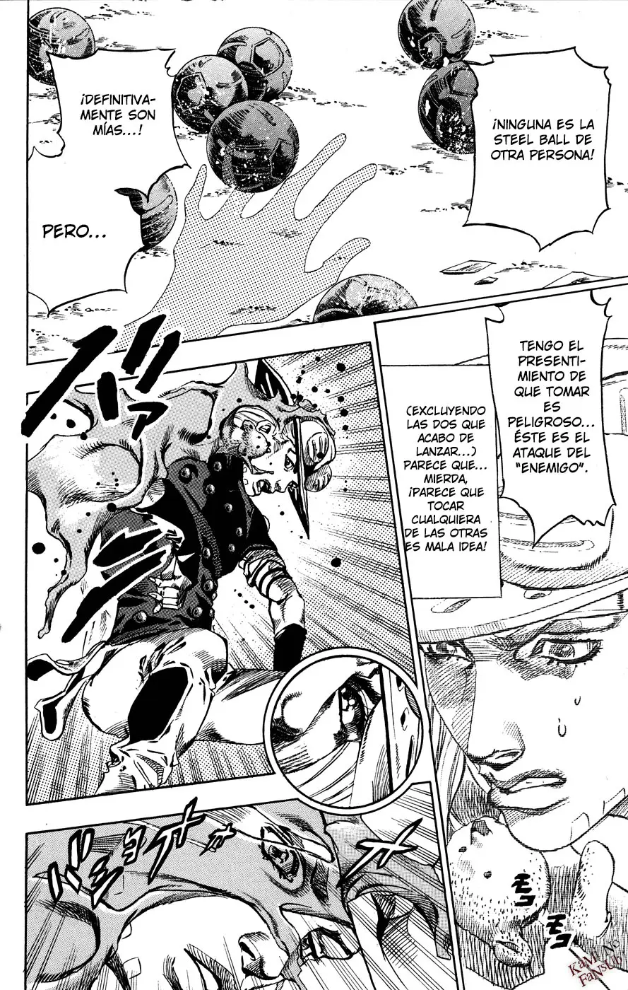 JoJo’s Bizarre Adventure – Parte 7: Steel Ball Run capítulo 57, página 29
