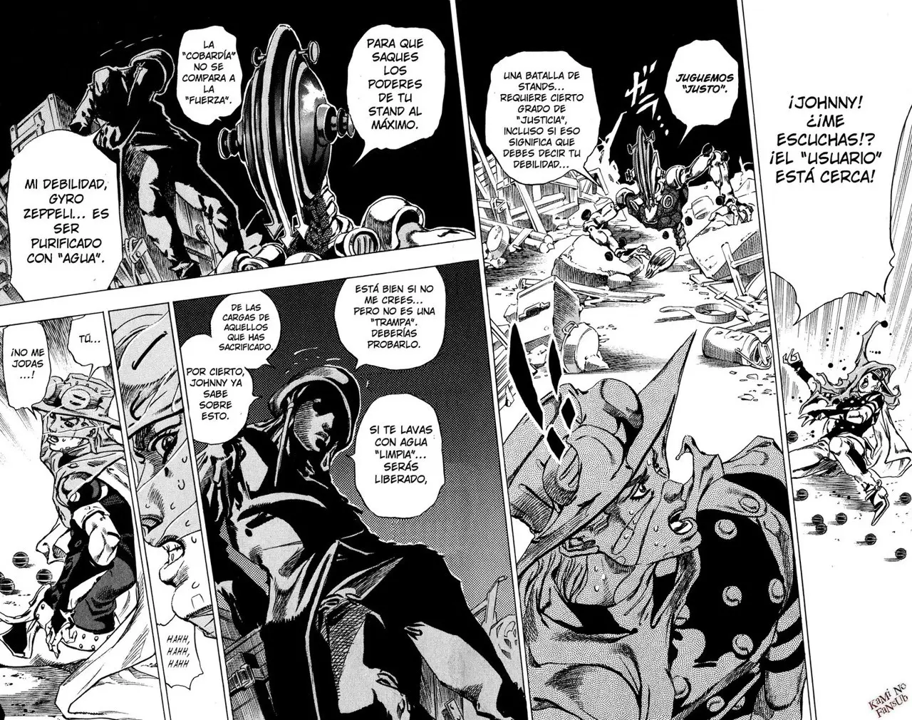JoJo’s Bizarre Adventure – Parte 7: Steel Ball Run capítulo 57, página 31