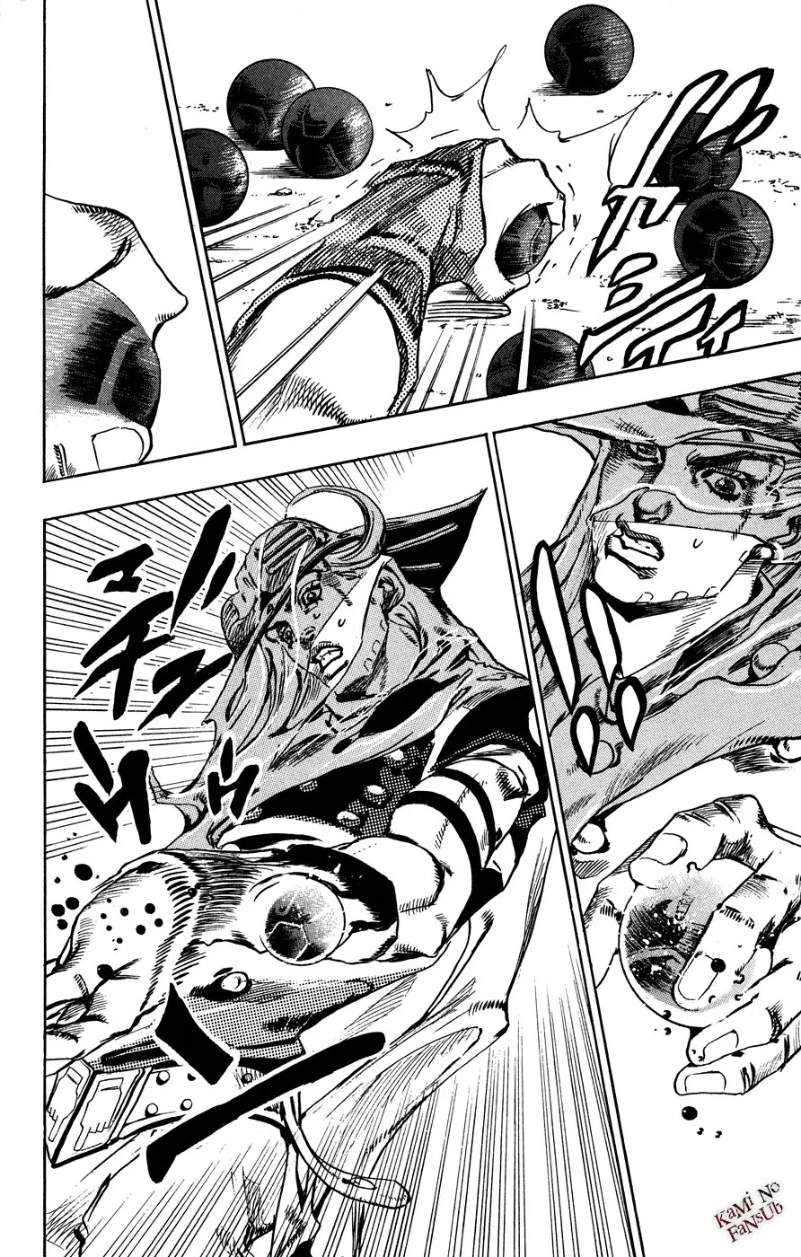 JoJo’s Bizarre Adventure – Parte 7: Steel Ball Run capítulo 57, página 32