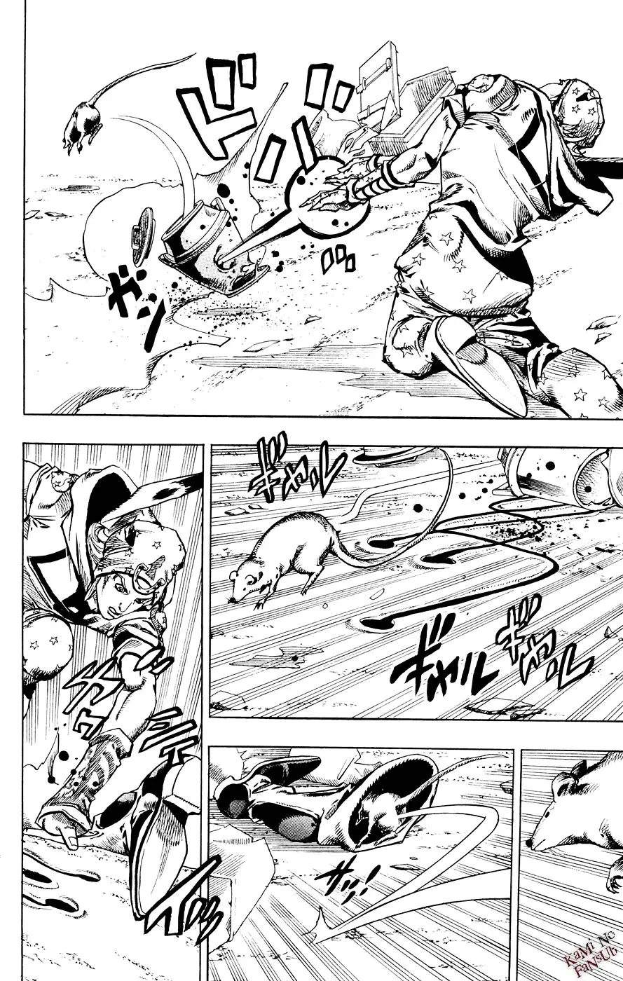 JoJo’s Bizarre Adventure – Parte 7: Steel Ball Run capítulo 57, página 37