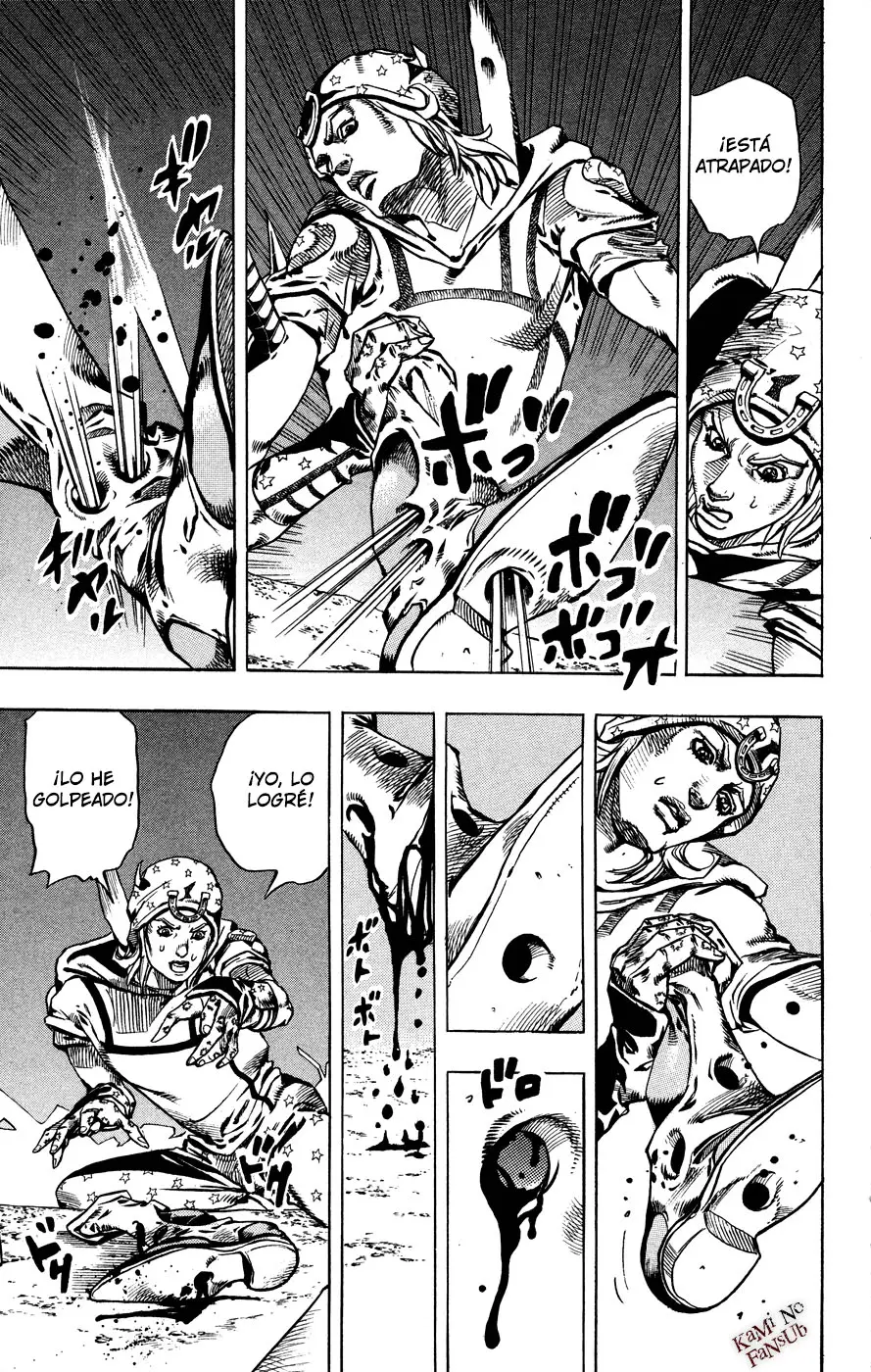 JoJo’s Bizarre Adventure – Parte 7: Steel Ball Run capítulo 57, página 38