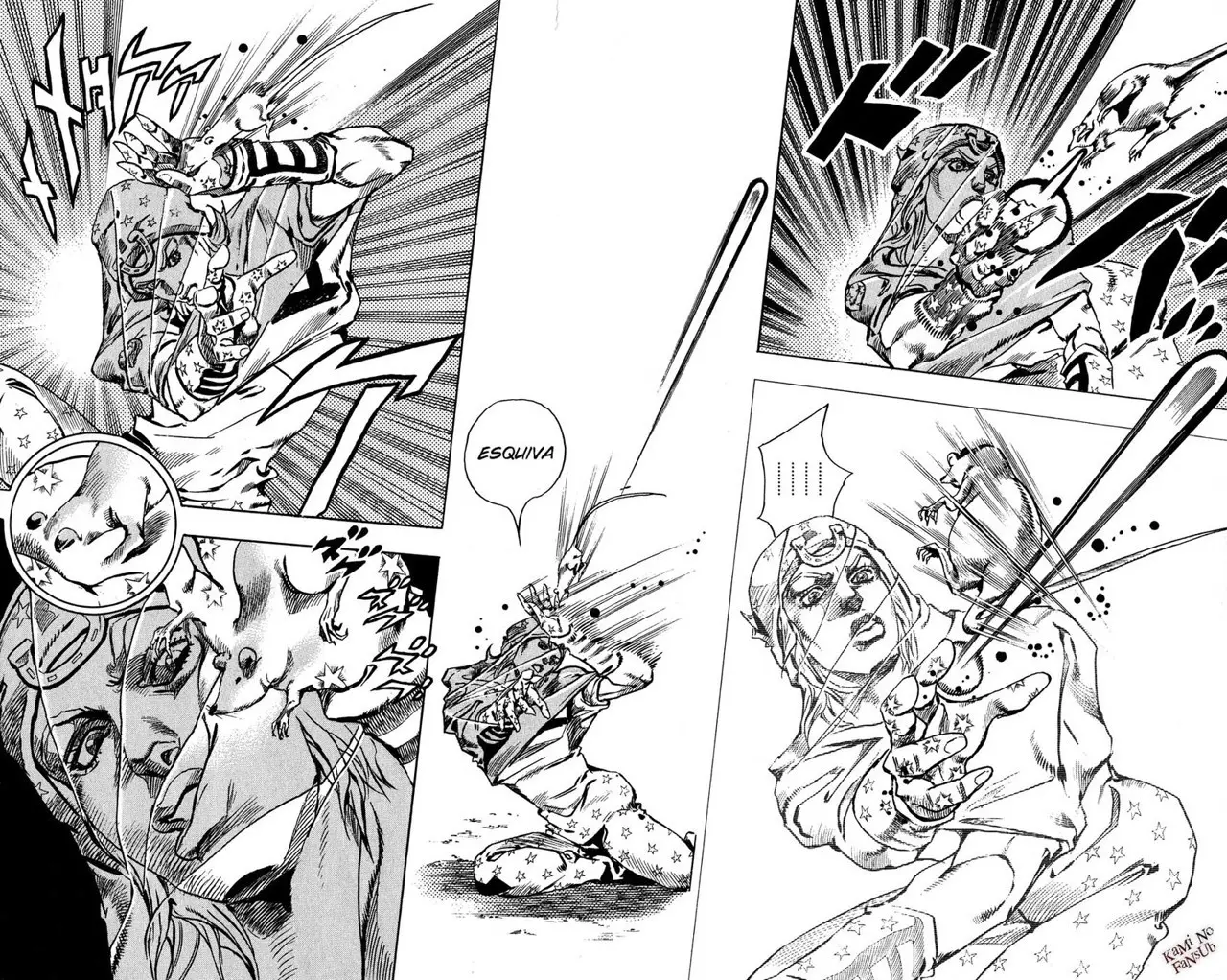 JoJo’s Bizarre Adventure – Parte 7: Steel Ball Run capítulo 57, página 46