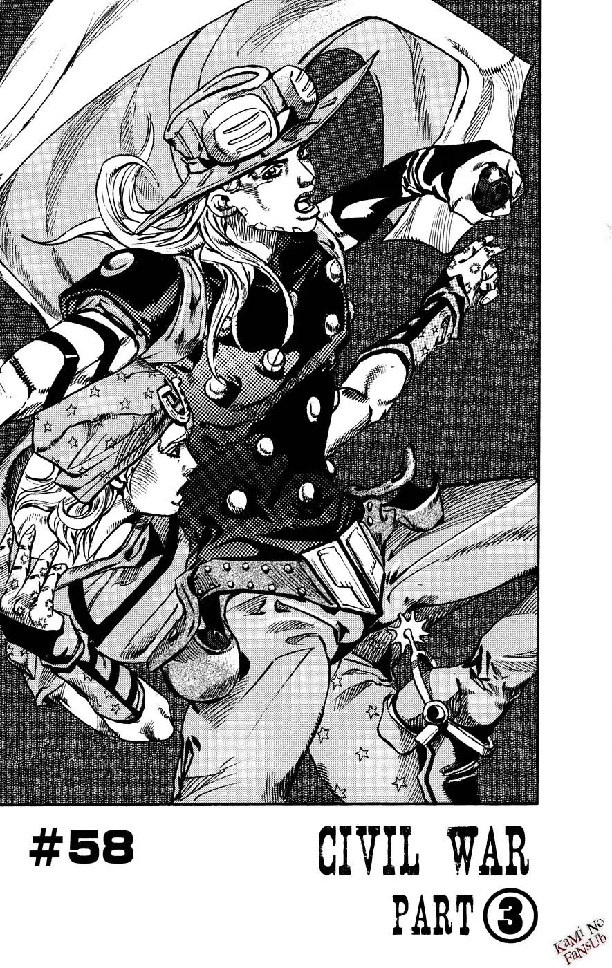 JoJo’s Bizarre Adventure – Parte 7: Steel Ball Run capítulo 58, página 2