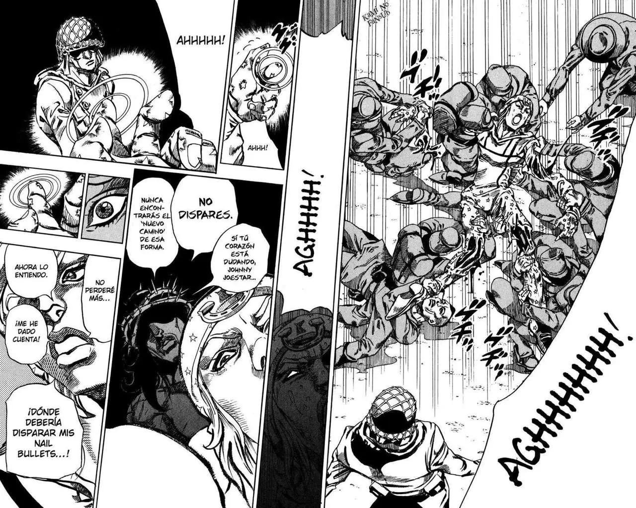 JoJo’s Bizarre Adventure – Parte 7: Steel Ball Run capítulo 58, página 42