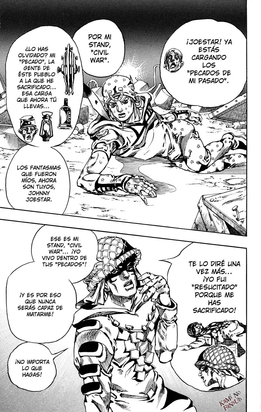 JoJo’s Bizarre Adventure – Parte 7: Steel Ball Run capítulo 59, página 23