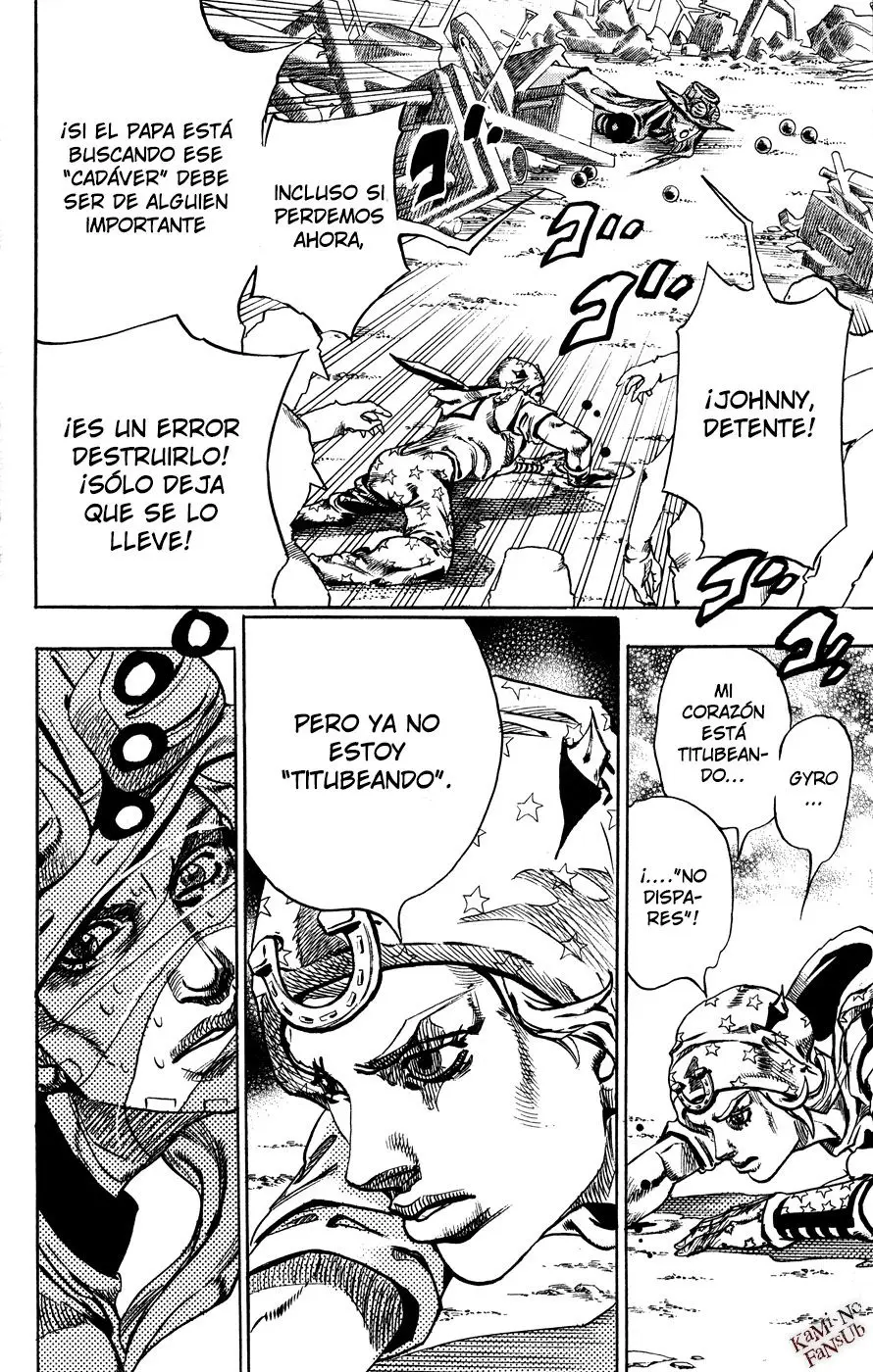 JoJo’s Bizarre Adventure – Parte 7: Steel Ball Run capítulo 59, página 37
