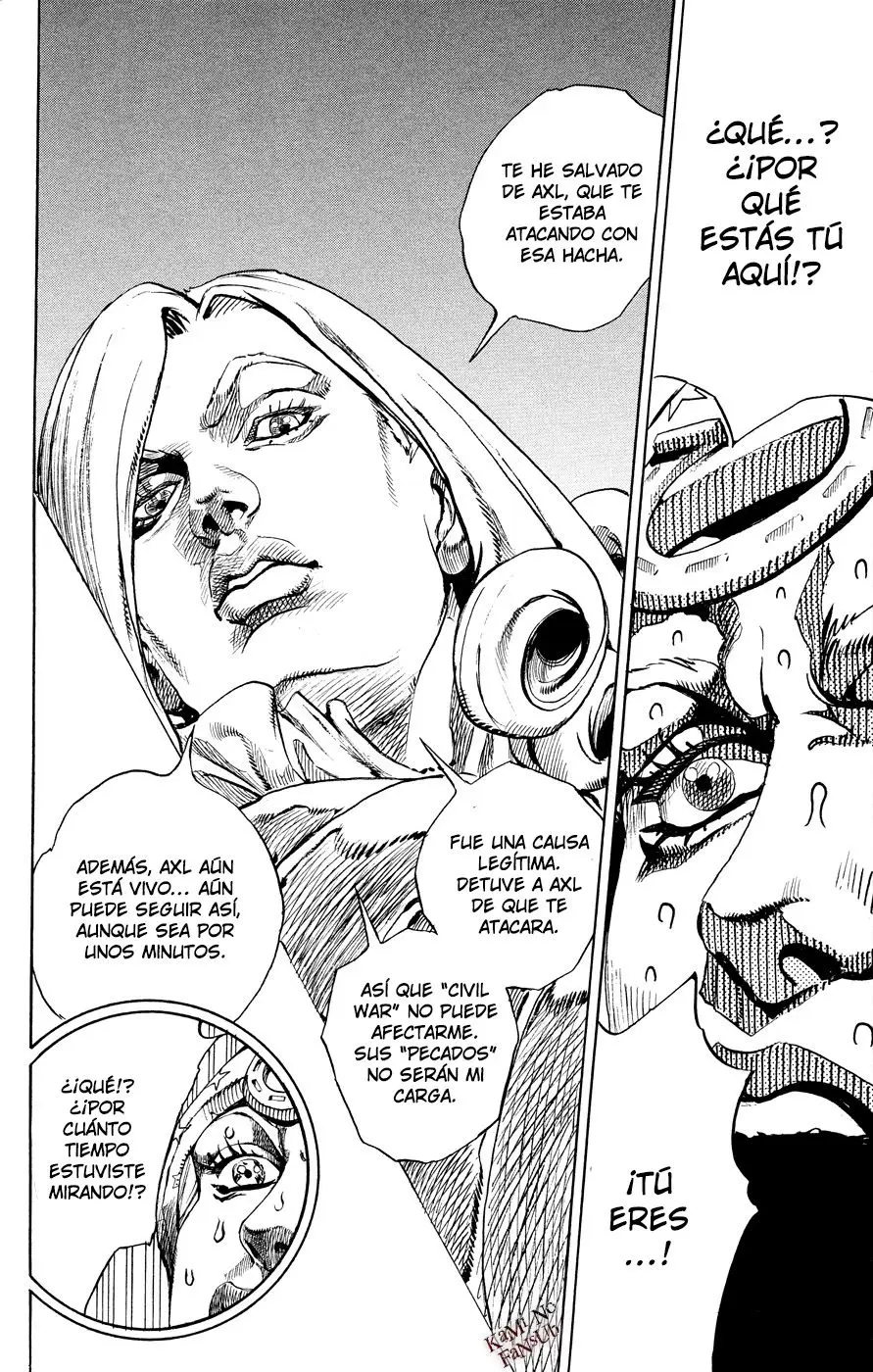 JoJo’s Bizarre Adventure – Parte 7: Steel Ball Run capítulo 59, página 50